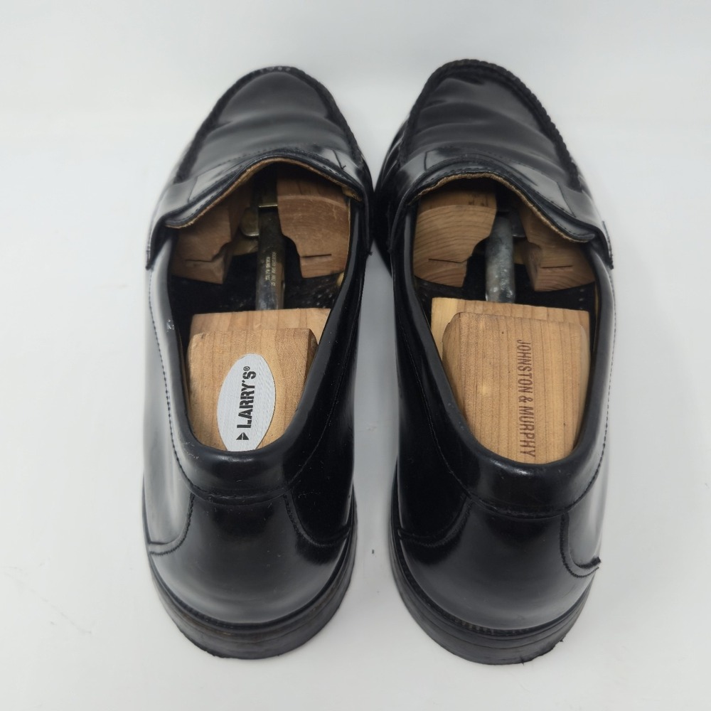 Brooks Brothers Mens Black Leather Penny Loafers Size 12 D Slip On Dress Shoes - Picture 6 of 16